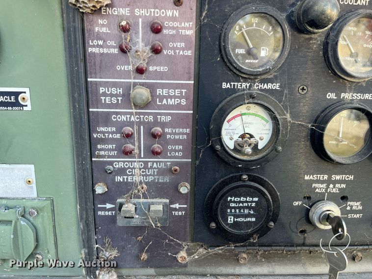 image for item MG9529 1993 Us Department Of Defense MEP-806A  generator