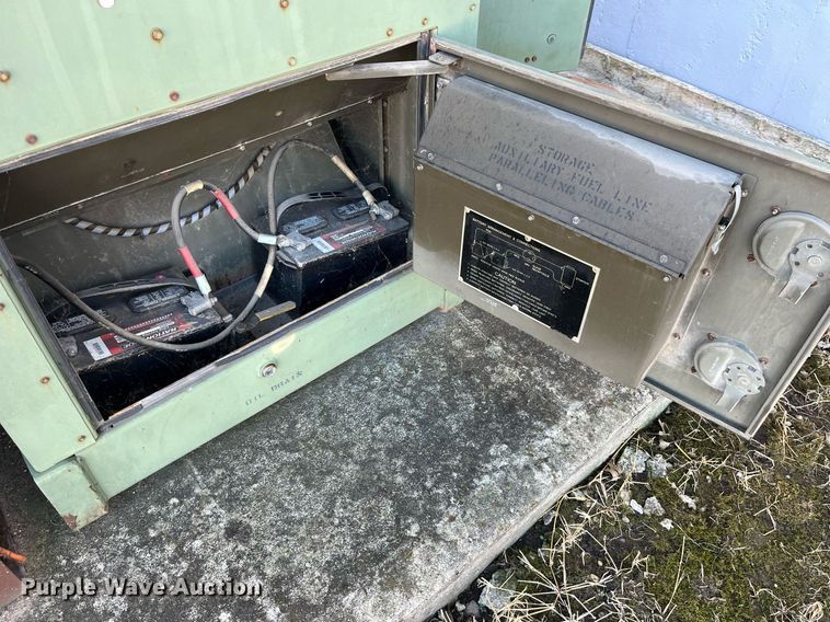 image for item MG9529 1993 Us Department Of Defense MEP-806A  generator