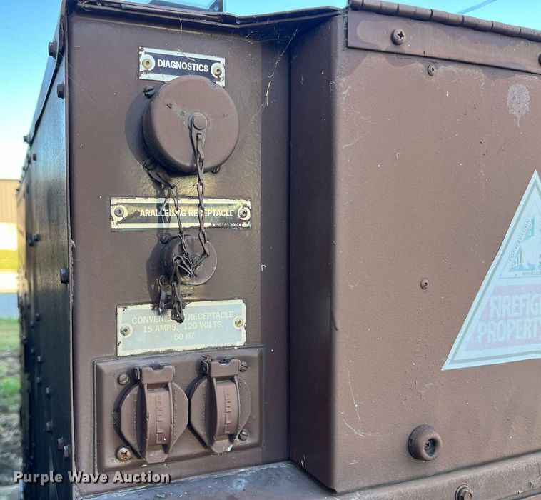 image for item MG9530 1993 Us Department Of Defense MEP-806A  generator