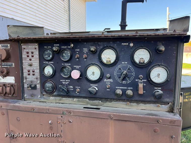 image for item MG9530 1993 Us Department Of Defense MEP-806A  generator