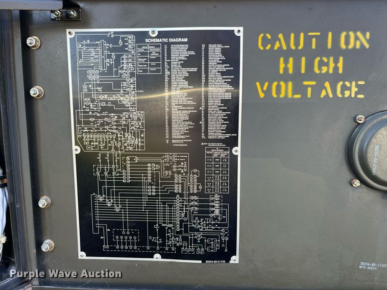 image for item MG9530 1993 Us Department Of Defense MEP-806A  generator