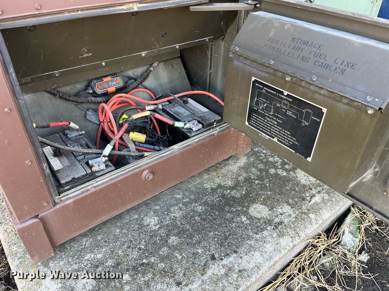 image for item MG9530 1993 Us Department Of Defense MEP-806A  generator