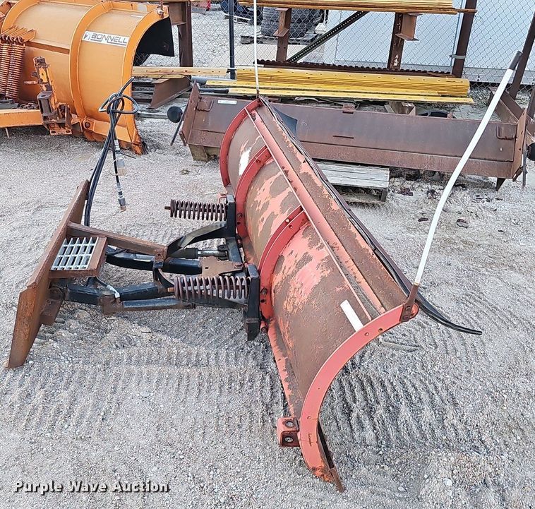 image for item MH9475 Hinke  96" W skid steer snow plow