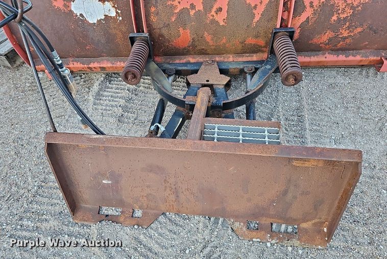 image for item MH9475 Hinke  96" W skid steer snow plow