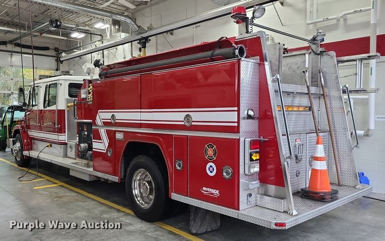 image for item MJ9466 1996 Freightliner FL70  fire truck