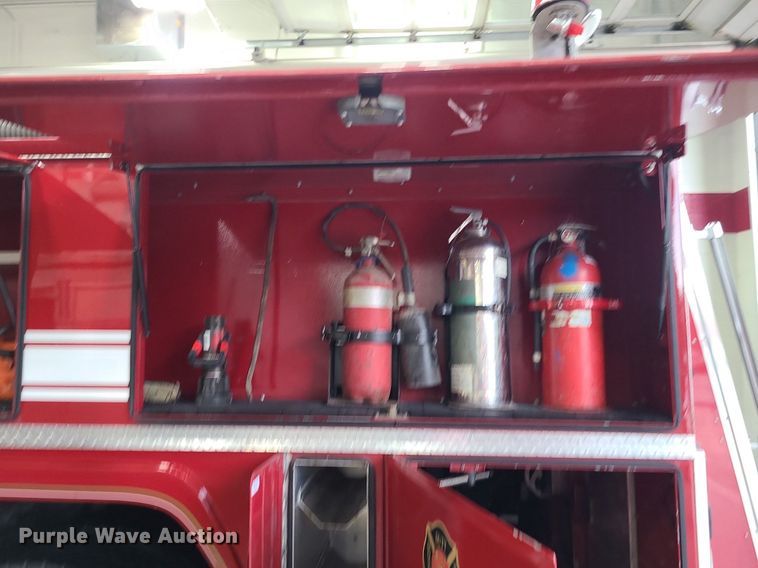 image for item MJ9466 1996 Freightliner FL70  fire truck