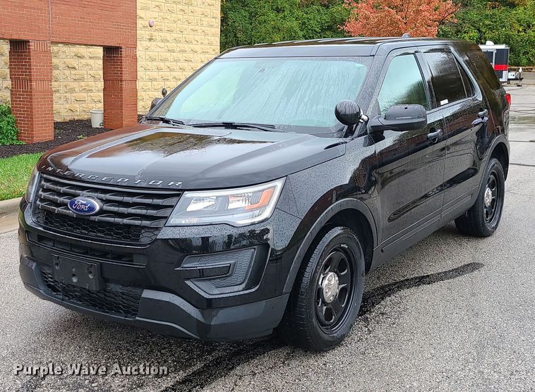 image for item MJ9471 2018 Ford Explorer Police Interceptor  SUV