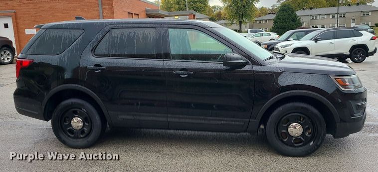 image for item MJ9471 2018 Ford Explorer Police Interceptor  SUV