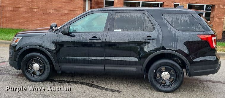 image for item MJ9471 2018 Ford Explorer Police Interceptor  SUV