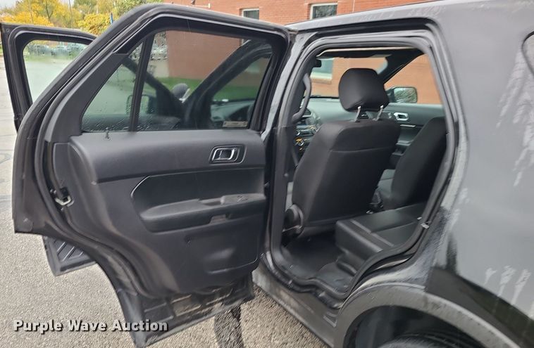 image for item MJ9471 2018 Ford Explorer Police Interceptor  SUV