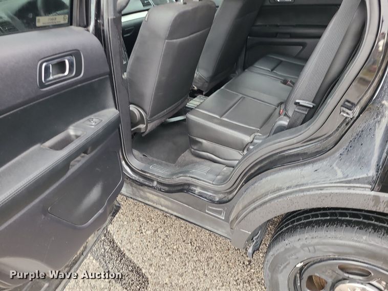 image for item MJ9471 2018 Ford Explorer Police Interceptor  SUV