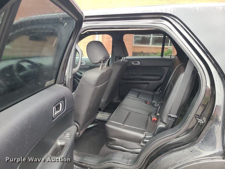 image for item MJ9471 2018 Ford Explorer Police Interceptor  SUV