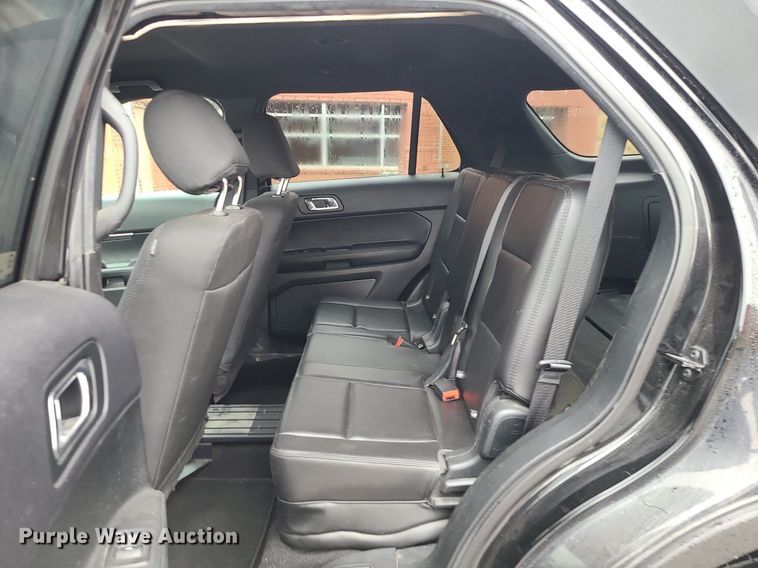 image for item MJ9471 2018 Ford Explorer Police Interceptor  SUV