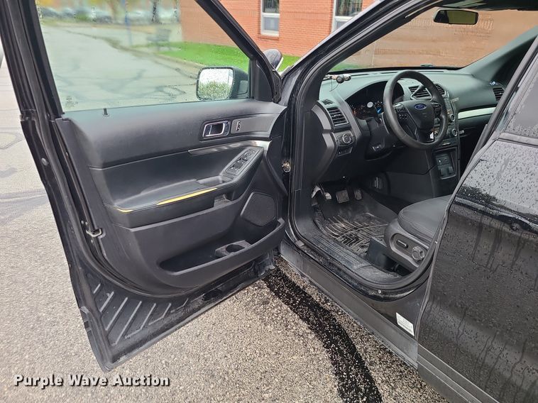 image for item MJ9471 2018 Ford Explorer Police Interceptor  SUV