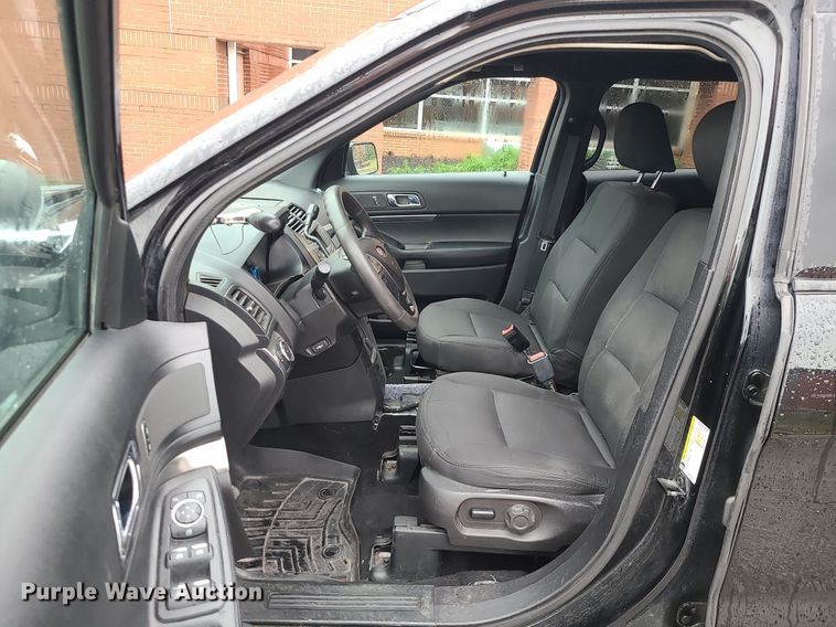 image for item MJ9471 2018 Ford Explorer Police Interceptor  SUV