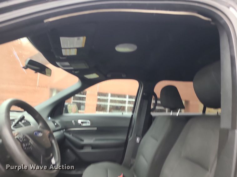 image for item MJ9471 2018 Ford Explorer Police Interceptor  SUV