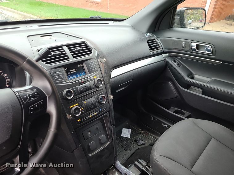 image for item MJ9471 2018 Ford Explorer Police Interceptor  SUV