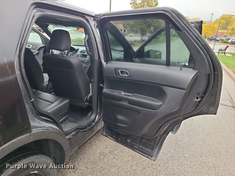 image for item MJ9471 2018 Ford Explorer Police Interceptor  SUV