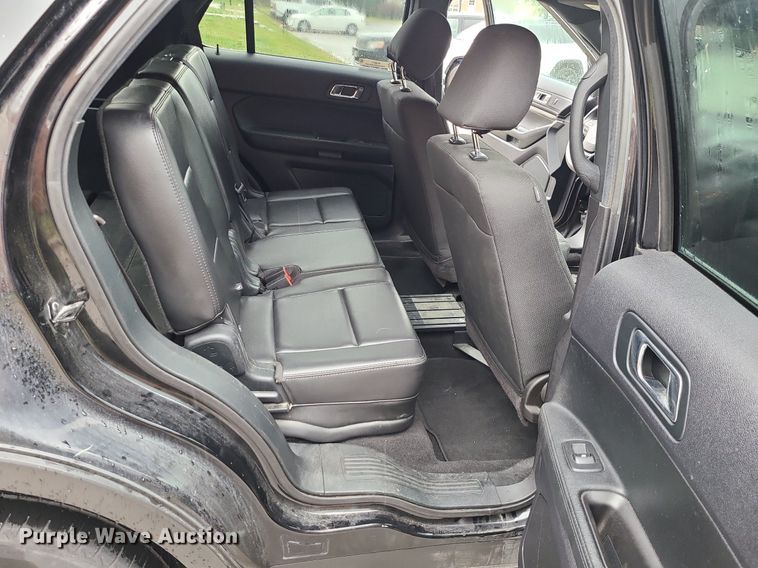 image for item MJ9471 2018 Ford Explorer Police Interceptor  SUV