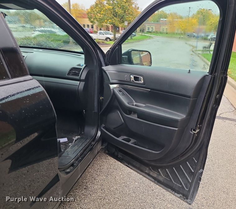 image for item MJ9471 2018 Ford Explorer Police Interceptor  SUV