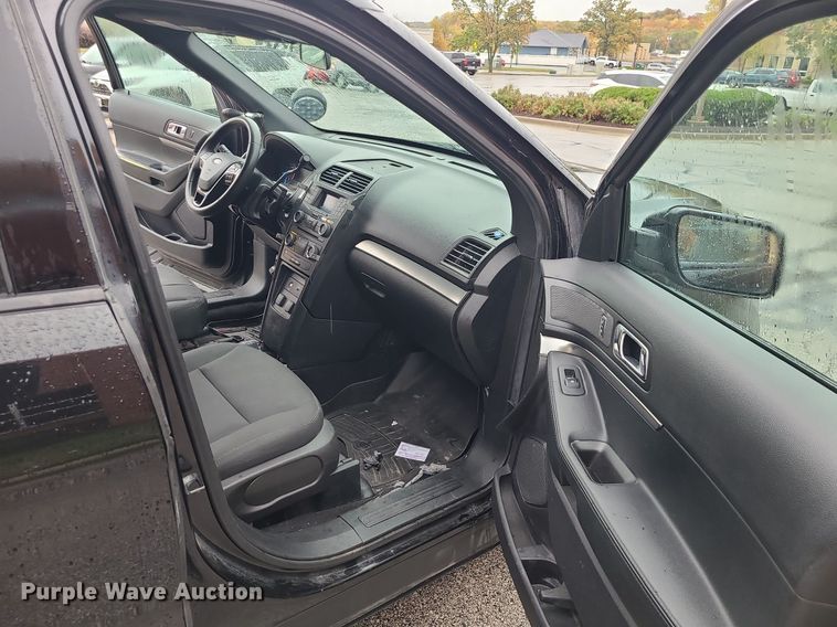 image for item MJ9471 2018 Ford Explorer Police Interceptor  SUV