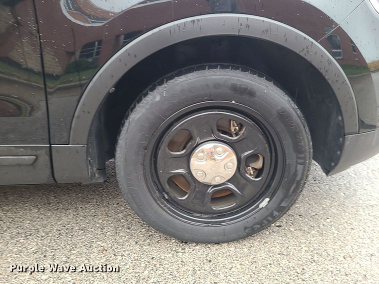 image for item MJ9471 2018 Ford Explorer Police Interceptor  SUV