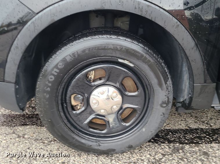 image for item MJ9471 2018 Ford Explorer Police Interceptor  SUV