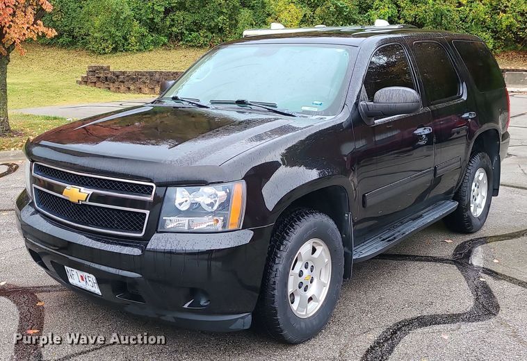 image for item MJ9472 2012 Chevrolet Tahoe Police  SUV