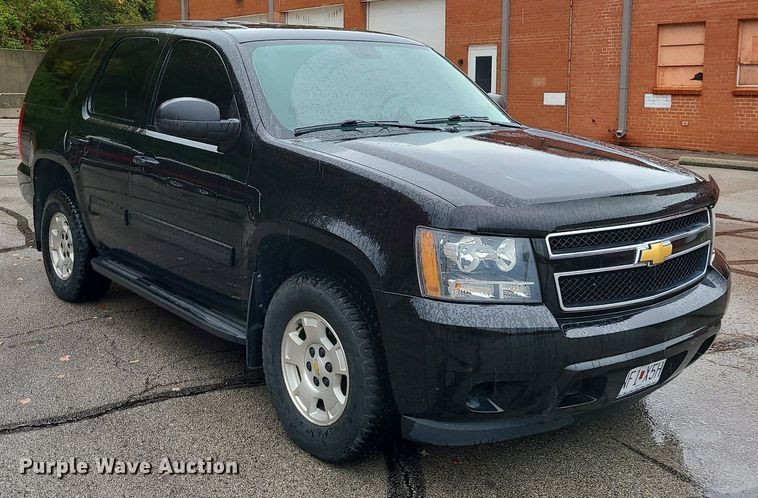 image for item MJ9472 2012 Chevrolet Tahoe Police  SUV