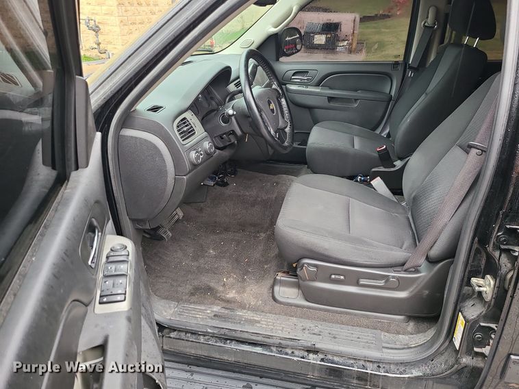 image for item MJ9472 2012 Chevrolet Tahoe Police  SUV