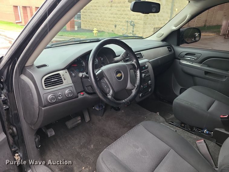 image for item MJ9472 2012 Chevrolet Tahoe Police  SUV