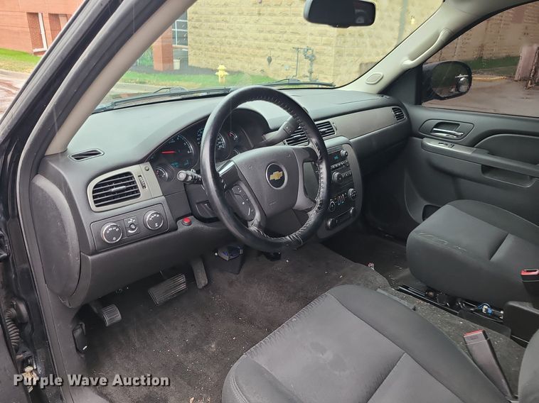 image for item MJ9472 2012 Chevrolet Tahoe Police  SUV