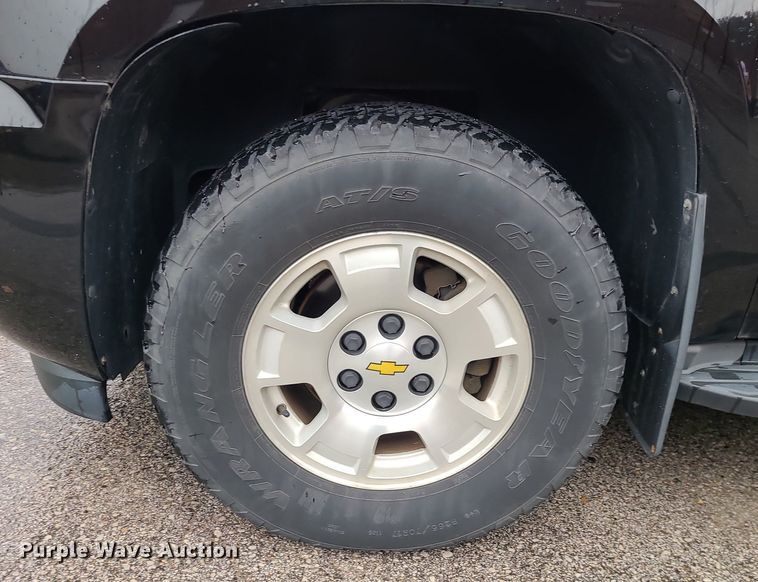 image for item MJ9472 2012 Chevrolet Tahoe Police  SUV