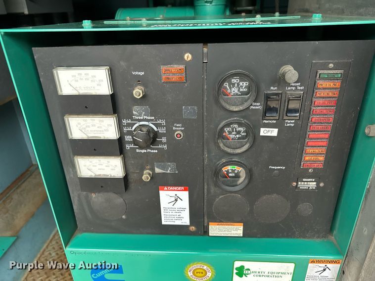 image for item MQ9501 Onan 125DGEA  generator