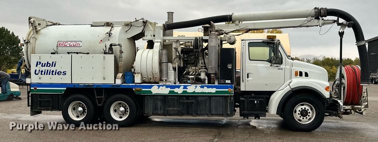 image for item MQ9503 2002 Sterling LT7501  sewer jetter truck