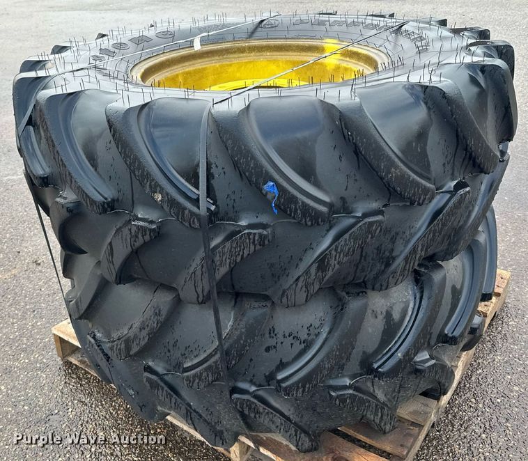 image for item MQ9505 (4) Firestone Performer tractor tires and wheels