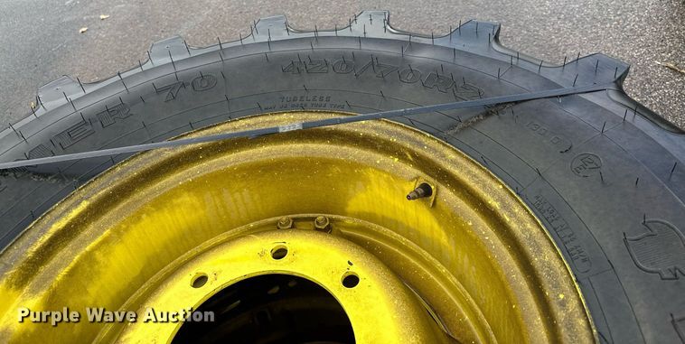 image for item MQ9505 (4) Firestone Performer tractor tires and wheels