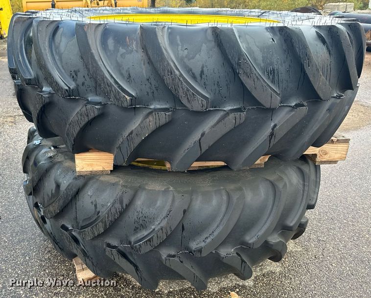 image for item MQ9505 (4) Firestone Performer tractor tires and wheels