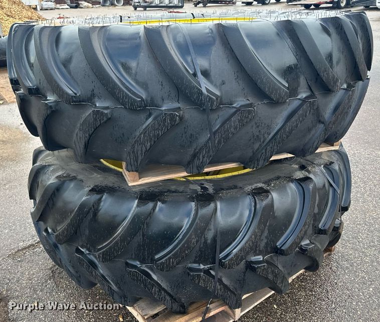 image for item MQ9505 (4) Firestone Performer tractor tires and wheels