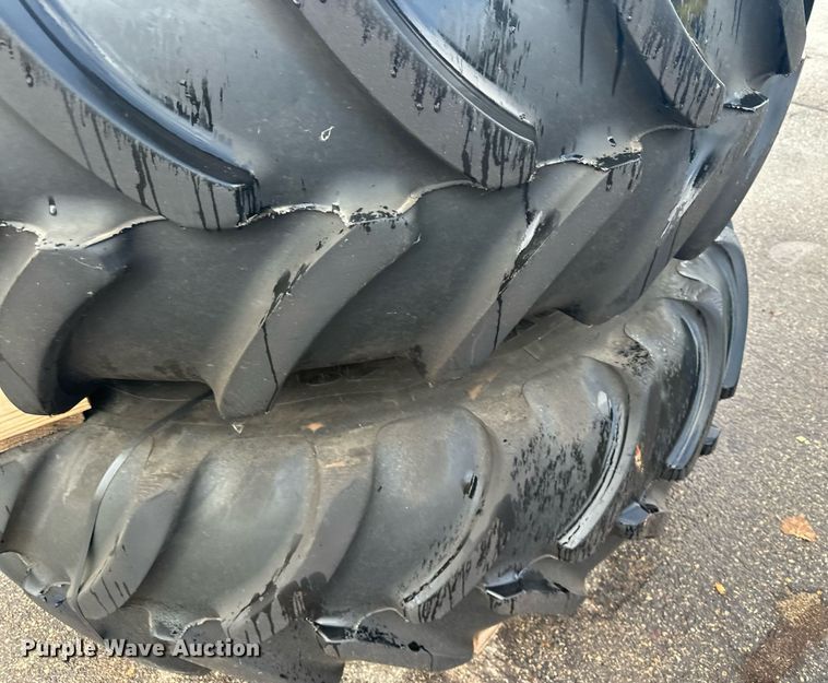 image for item MQ9505 (4) Firestone Performer tractor tires and wheels