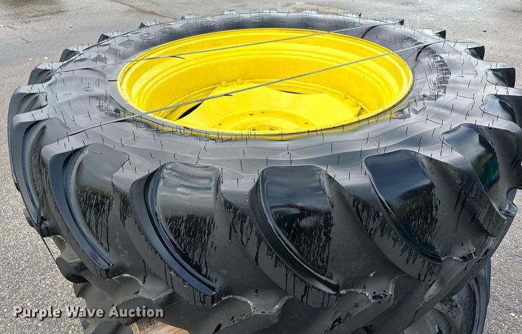 image for item MQ9505 (4) Firestone Performer tractor tires and wheels