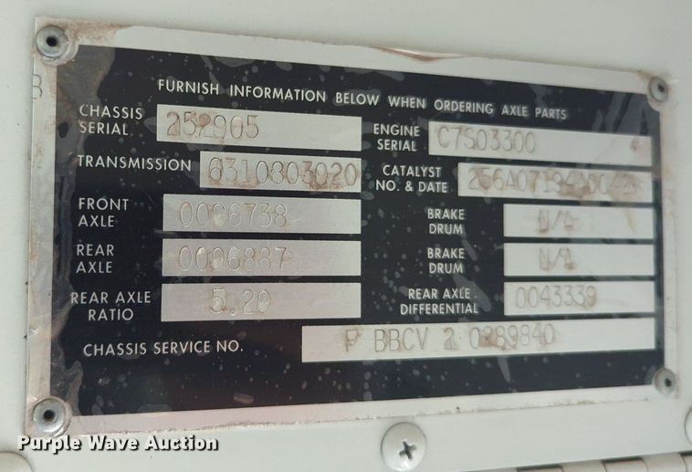 image for item MX9440 2008 Blue Bird Vision  school bus