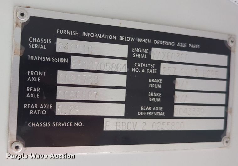 image for item MX9441 2007 Blue Bird Vision  school bus