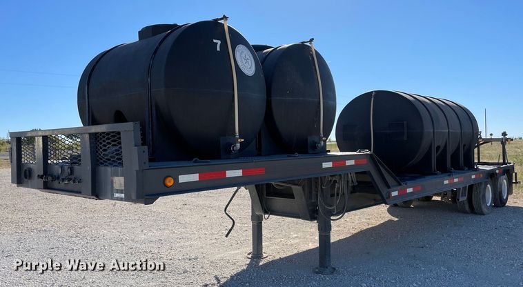 image for item NA9666 1978 Ledwell  drop deck trailer