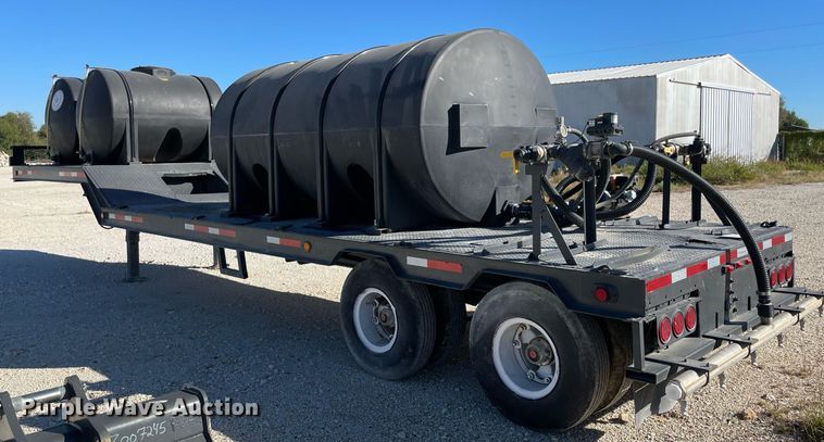 image for item NA9666 1978 Ledwell  drop deck trailer