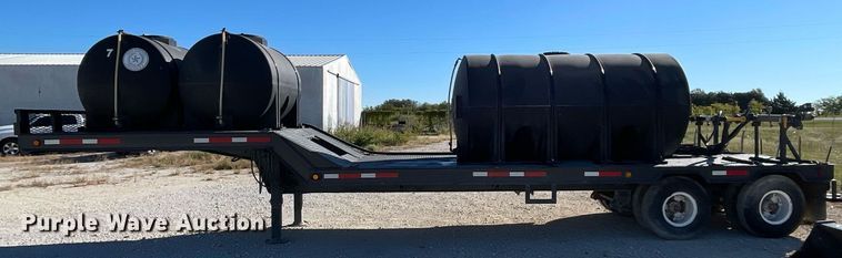 image for item NA9666 1978 Ledwell  drop deck trailer