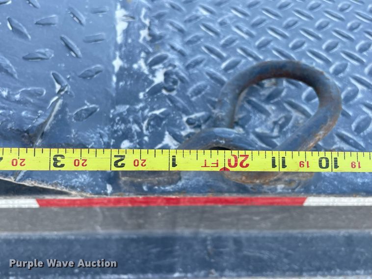 image for item NA9666 1978 Ledwell  drop deck trailer