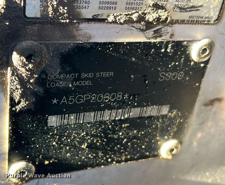 image for item NI9082 2008 Bobcat S300  skid steer loader