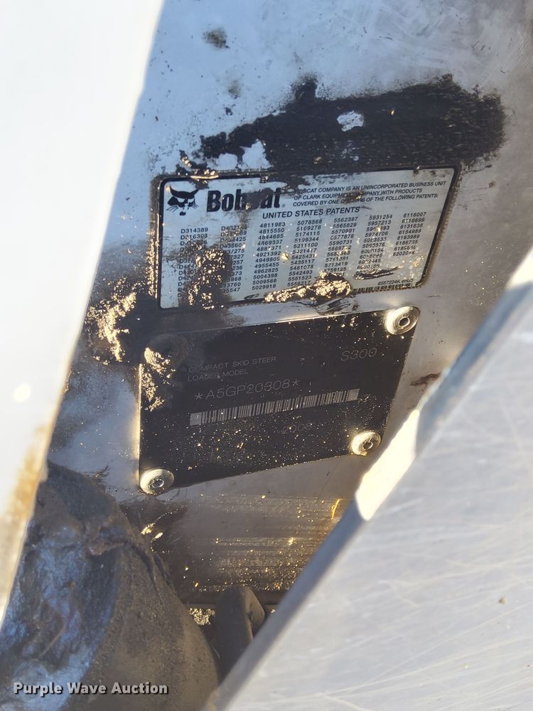 image for item NI9082 2008 Bobcat S300  skid steer loader