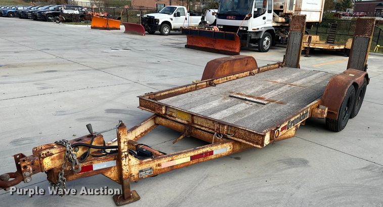 image for item NL9113 1995 Cronkhite 4700A utility trailer